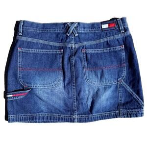 Tommy Jeans Denim Mini Skirt (Y2K Carpenter Style)